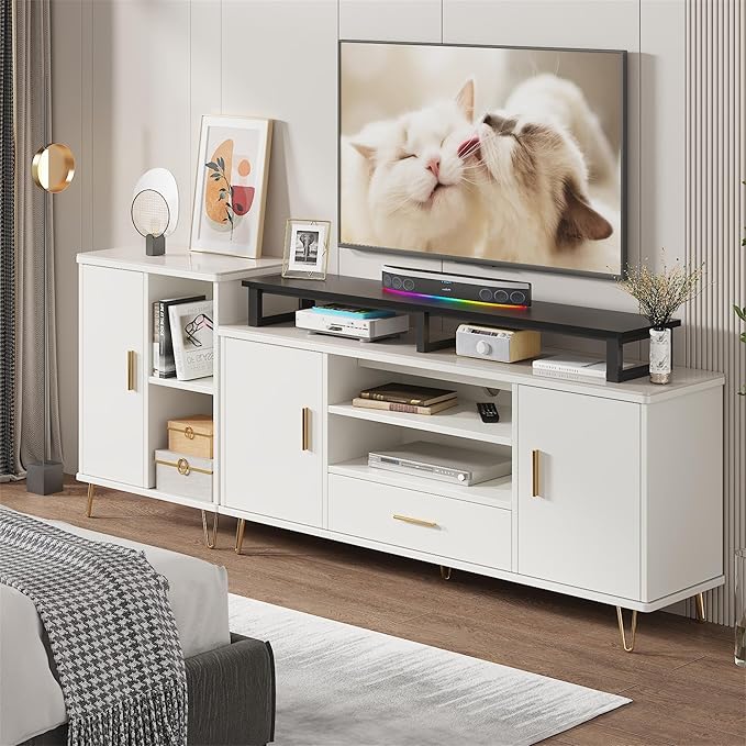 59" Large TV Riser for 32-75 inch TV, TV Riser Stand Shelf - Image 2