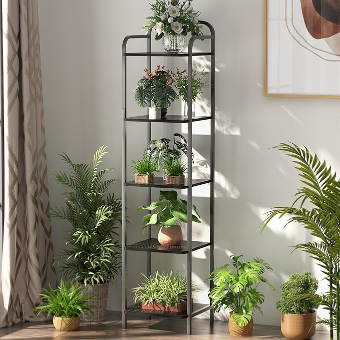 Book Shelf, 5 Tier Bookshelf, Bookcase - Image 2