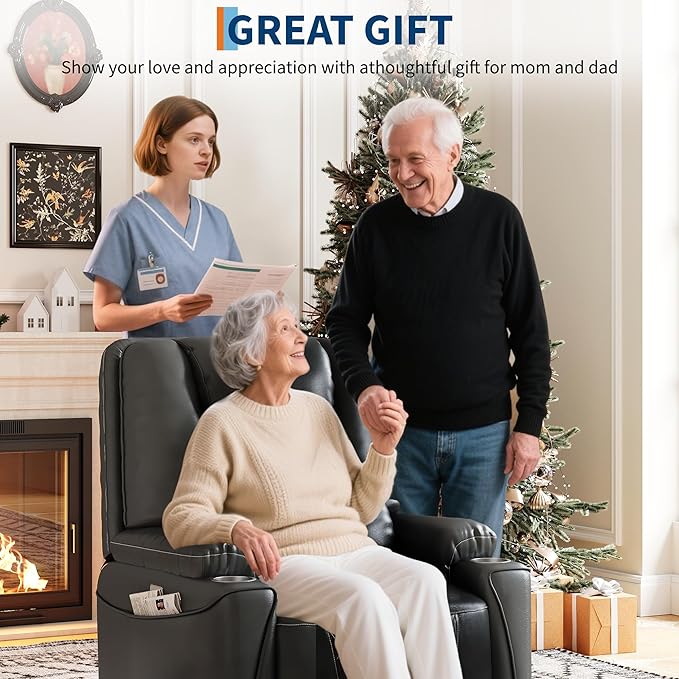 IDEALHOUSE Electric Power Lift Recliner Chair Sofa, Power Lift Chair - Image 6