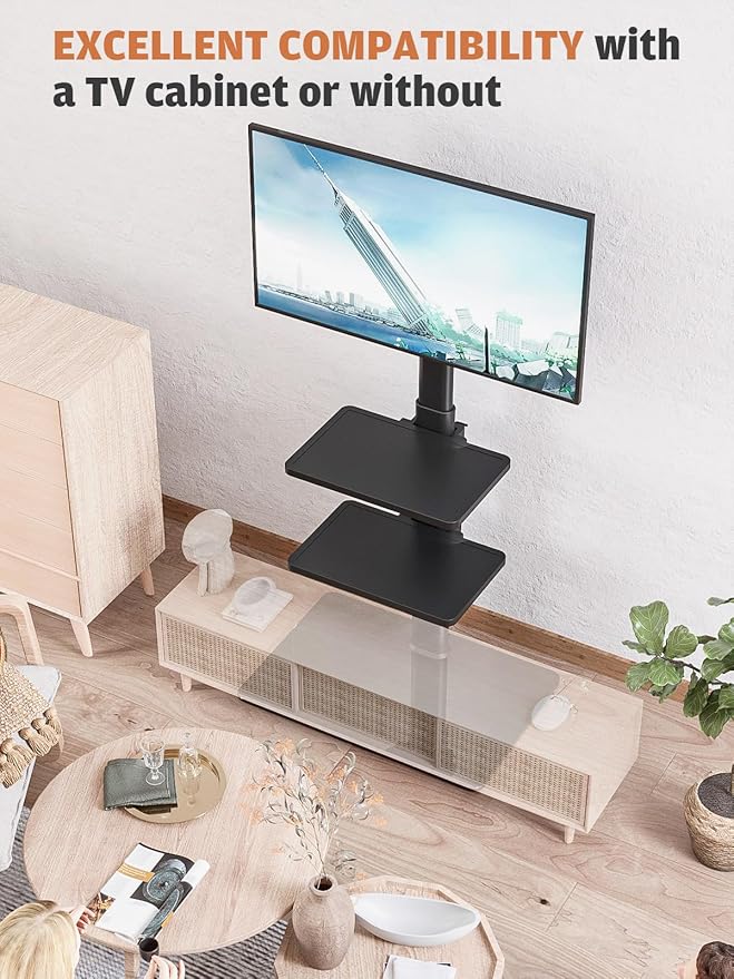 Universal Floor TV Stand with Mount - Image 7