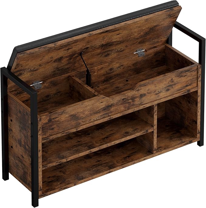 IRONCK Shoe Storage Bench, Entryway Bench - Image 10