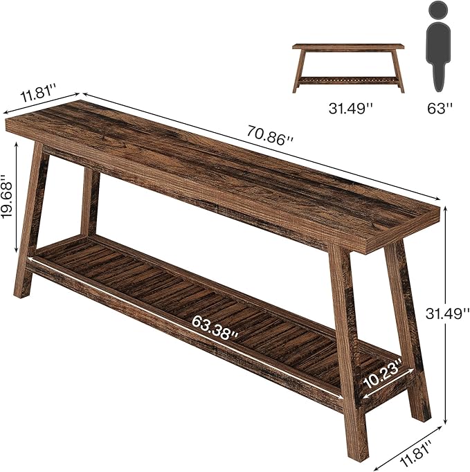 Tribesigns 70.86-Inch Console Table - Image 2