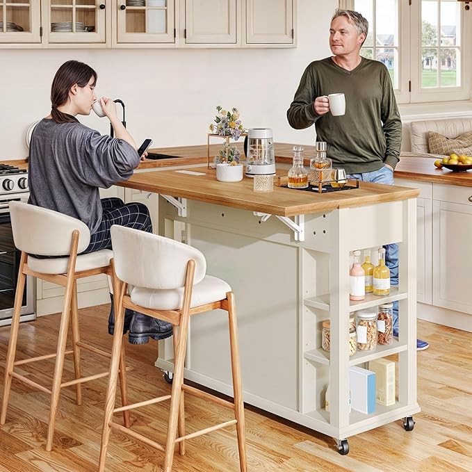 DWVO Rolling Kitchen Island - Image 6