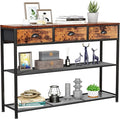Furologee Entryway Table, Industrial Entry Way Table by Furologee