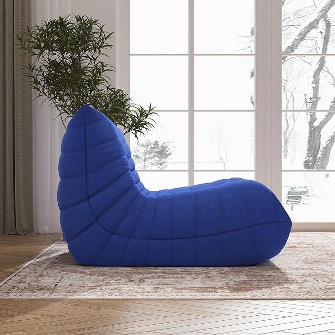 Bean Bag Chair, Memory Foam Bean Bag Sofa Large Bean Bag Chair - Image 7