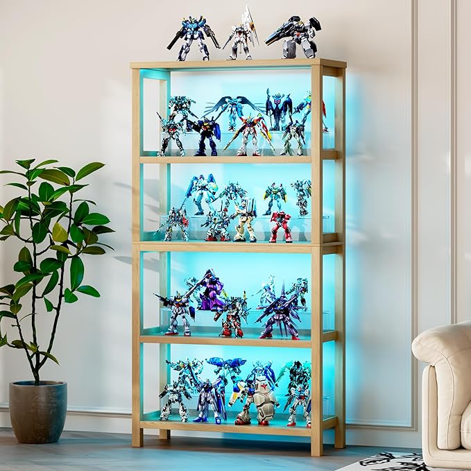 Vlsrka 5 Tier Wooden Bookshelf - Image 7
