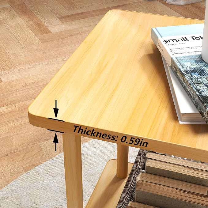 2-Tier End Table, Minimalist Modern - Image 7