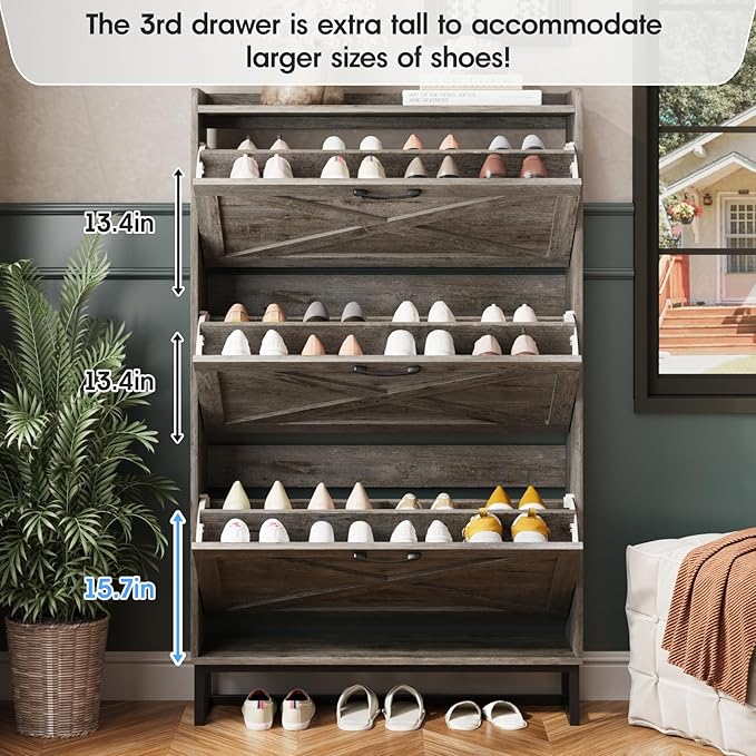 Maupvit Shoe Storage Cabinet - Image 3