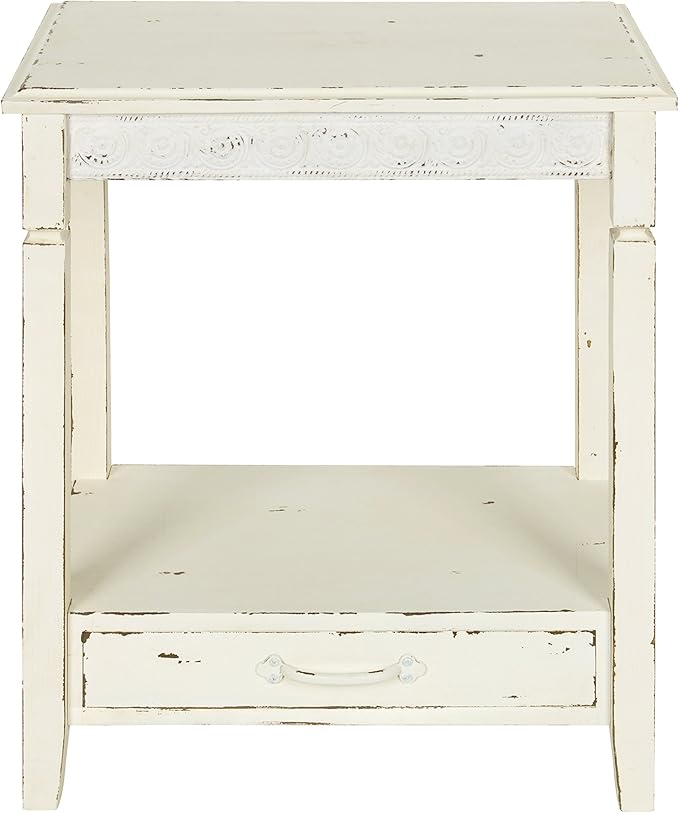 Kate and Laurel Idabelle Wood Side Table - Image 4