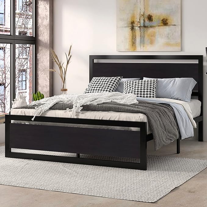 SHA CERLIN Full Size Bed Frame - Image 6