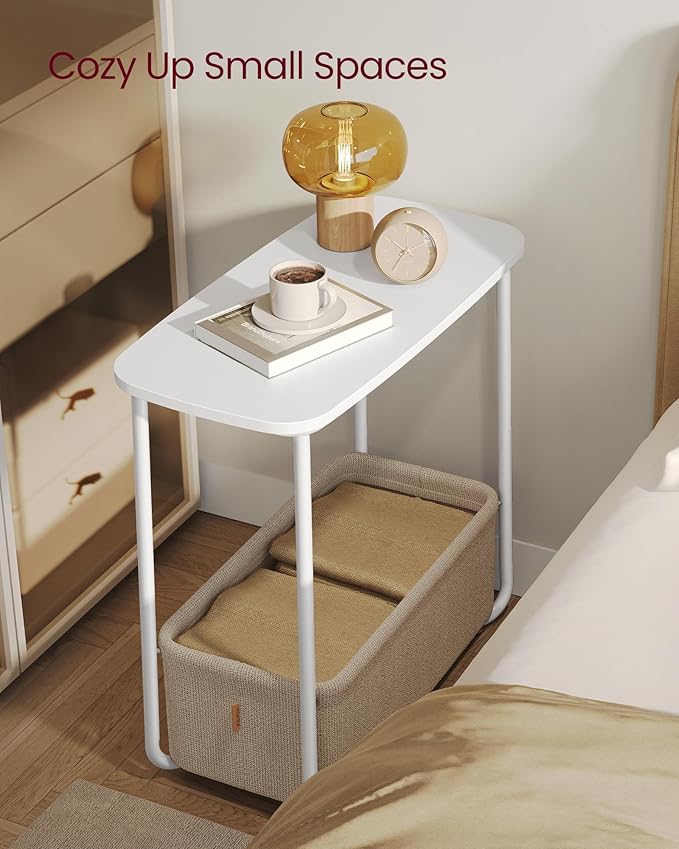 VASAGLE End Table, Small Bedside Table - Image 4