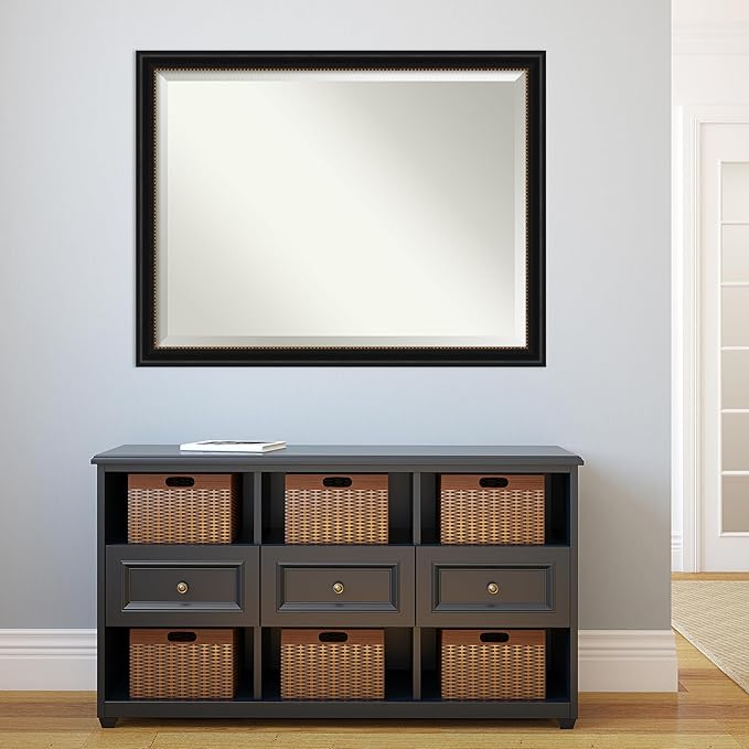Amanti Art Black Bathroom Mirror - Image 5