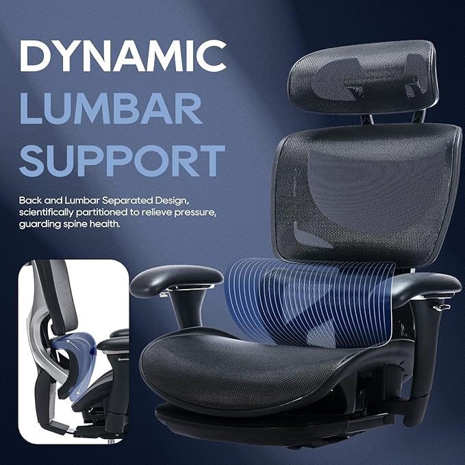 COLAMY Ergonomic Mesh Office Chair - Image 4