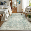 LIVEBOX Bedroom 4x6 Washable Area Rug by LIVEBOX