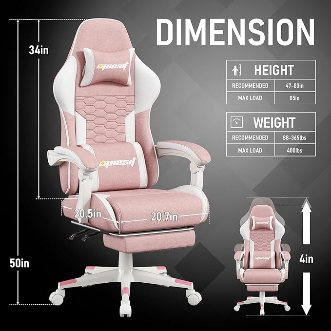 Gaming Chair, Computer Chairs for Adults - Image 3