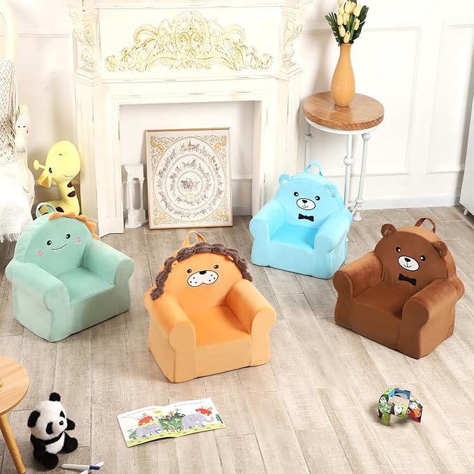 Cuddly Toddler First Chair, Premium Character Chair, Little Lion, 18 Month up - Image 6