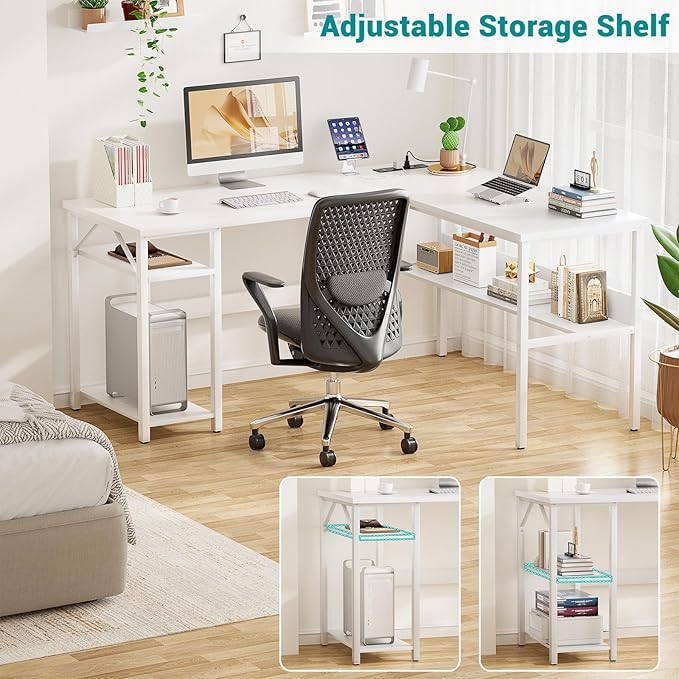 Reversible L Shaped Gaming Desk - Image 6