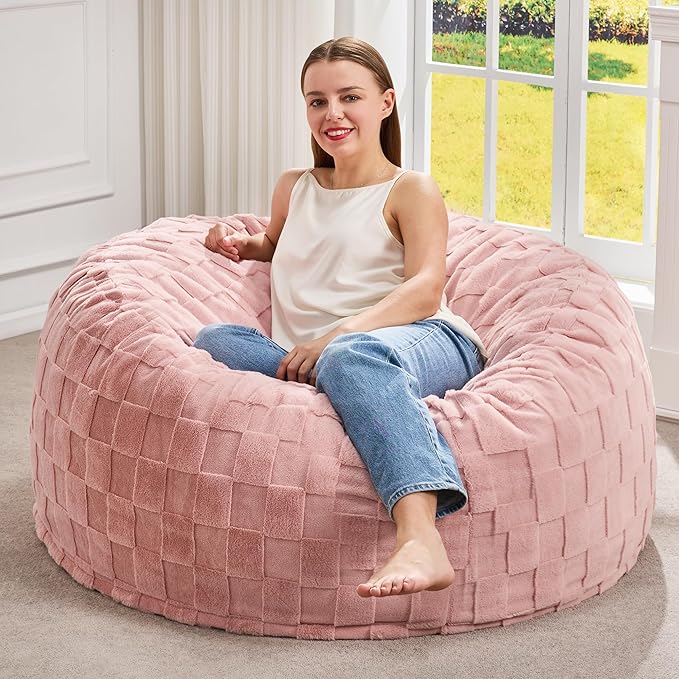 Hobestluk Bean Bag Chairs Beanbag Chair by YourHomeDeservesMore