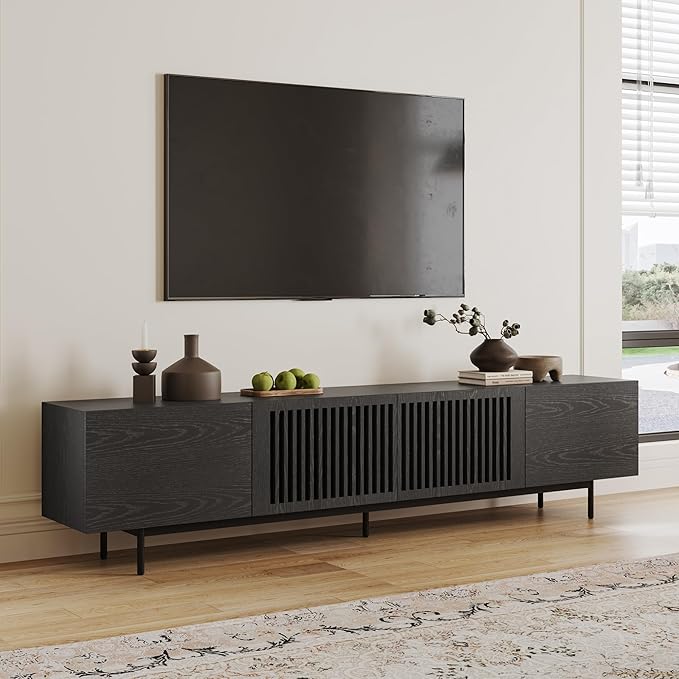 POVISON Full Assembled Mid-Century Modern TV Stand by POVISON