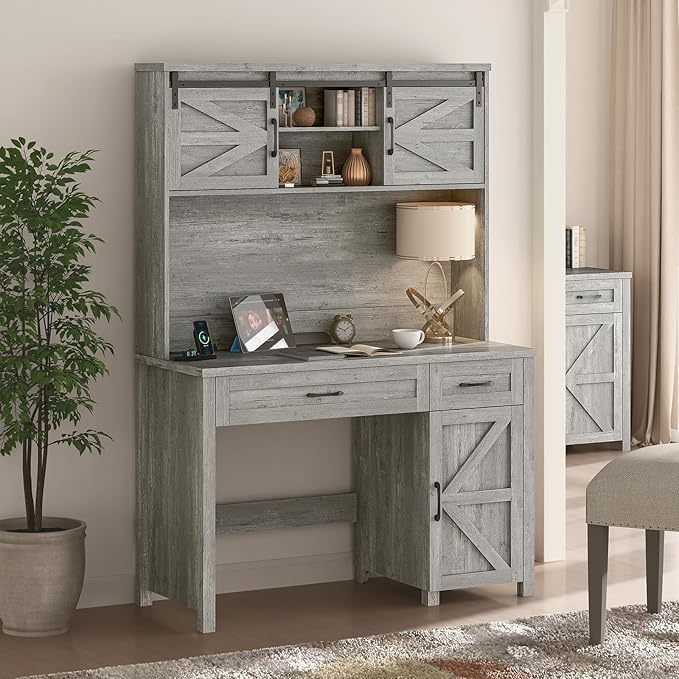 Farmhouse 47" Executive Desk, Computer Desk - Image 8
