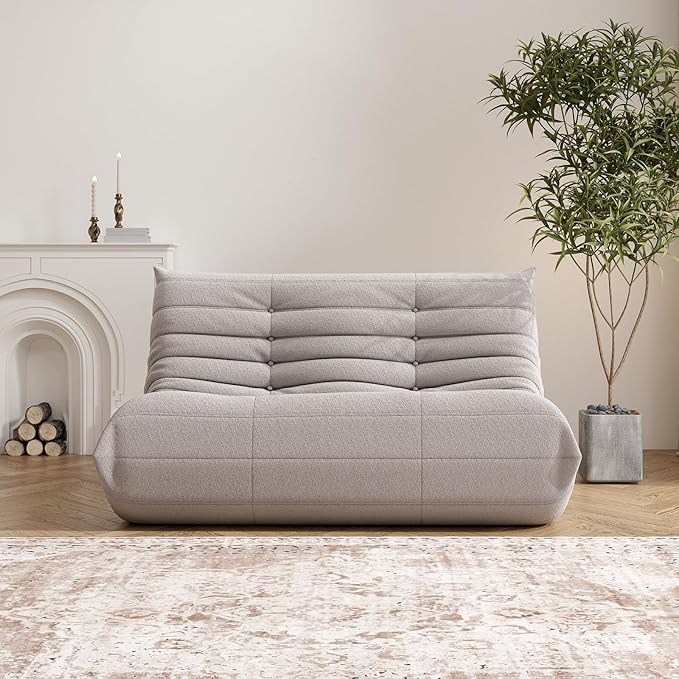Bean Bag Chair for Adults, Oversized Loveseat Fireside Chair Comfy Lazy Floor - Image 4