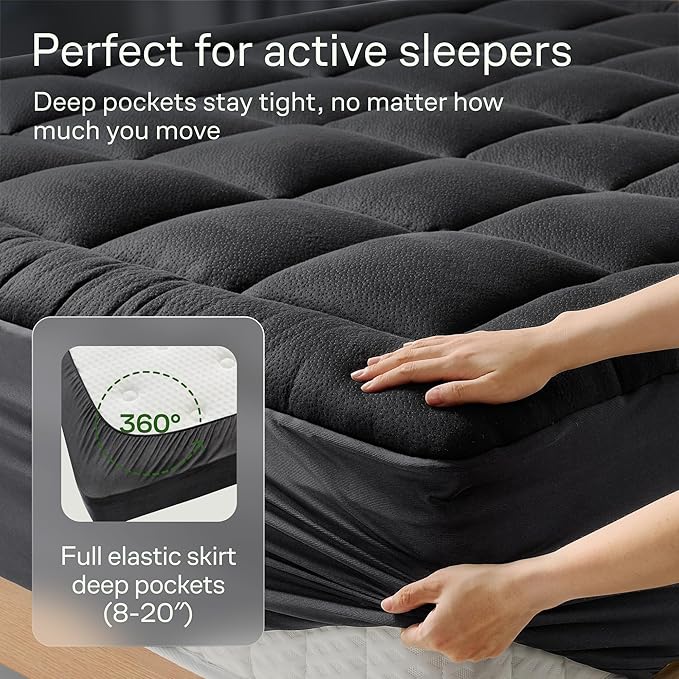 Ultra Soft Twin Size Mattress Topper - Image 5