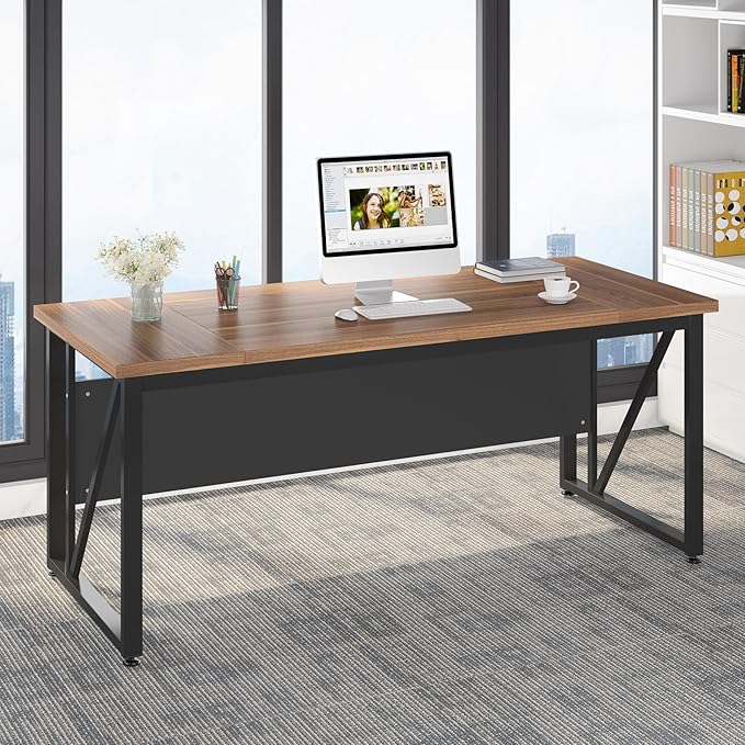 Tribesigns 63-Inch Executive Desk - Image 6