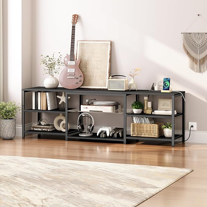 HOOBRO LED TV Stand for 75 Inch TVs - Image 3
