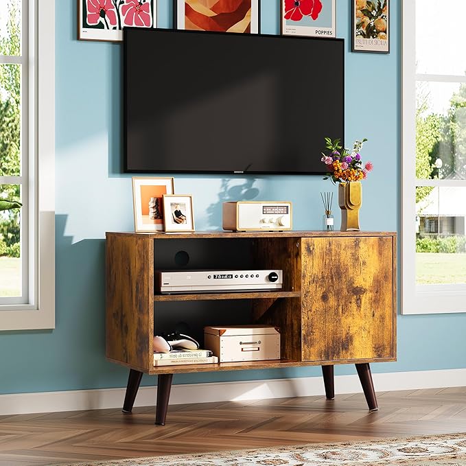 WLIVE TV Stand for 40 Inch TVs, Small Entertainment Center - Image 2