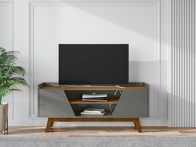 Manhattan Comfort Marcus Mid Century Modern 55 Inch TV Stand - Image 2