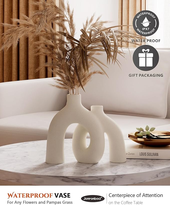 Hug Donut Decorative Vase Set - Image 5