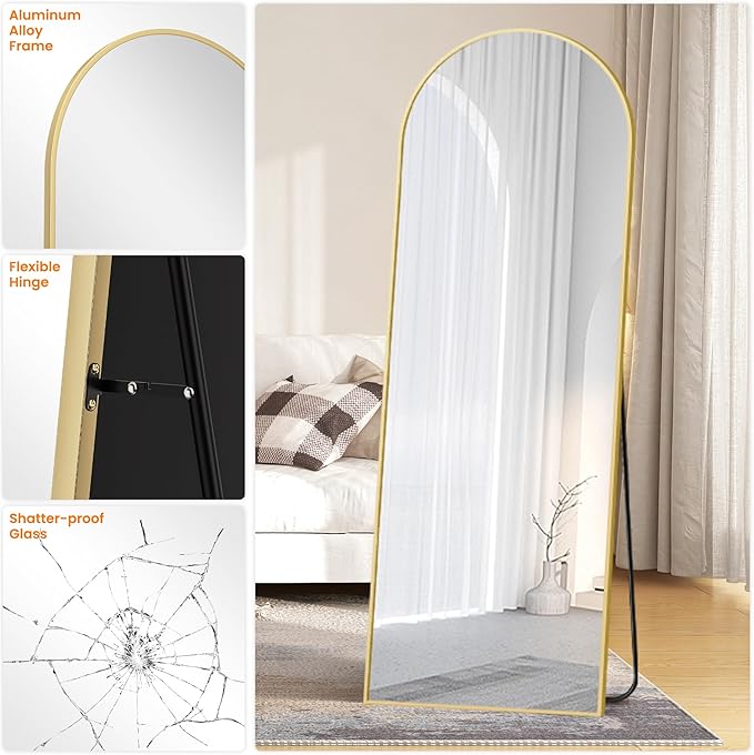 Full Length Arched Mirror, Living Room, Dressing Room - Image 8
