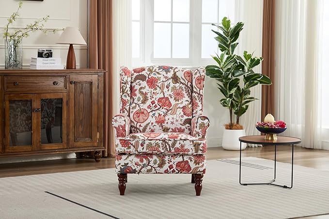 Ball & Cast Modern Accent Chair, Comfy Upholstered Armchair - Image 4