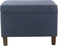 Home Decor | Dinah Collection Modern Storage Ottoman | Ottoman by Spatial+Order