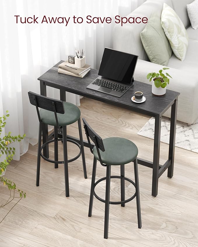 VASAGLE Bar Stools, 29.7-Inch Barstools - Image 4