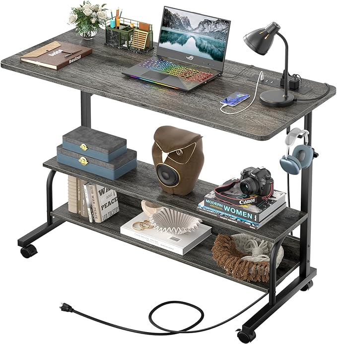 39" Height Adjustable Standing Desk by Besiost