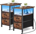 Vagusicc Set of 2 Nightstand by Vagusicc