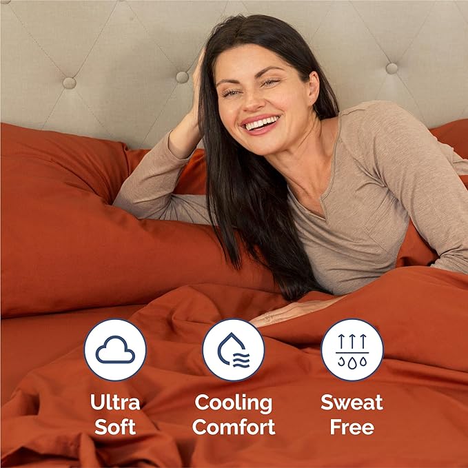 King Size 4 Piece Sheet Set - Image 4