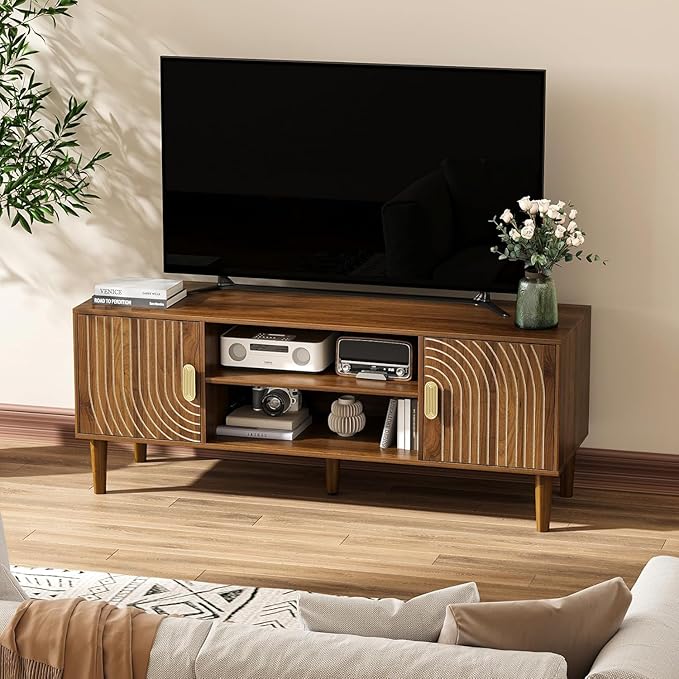 47" TV Stand for TVs up to 55 Inch, Entertainment Center - Image 8