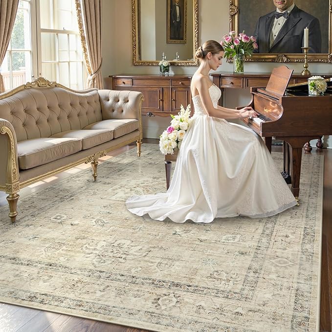 LIVEBOX Washable Area Rug 8x10 Rugs - Image 2