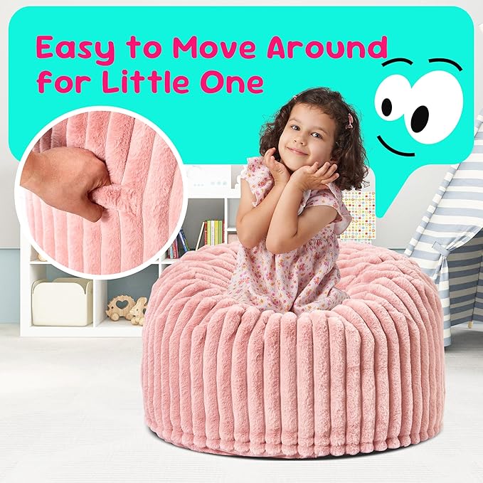 Hobestluk Bean Bag Chairs 2.5FT Bean Bag Chair - Image 4