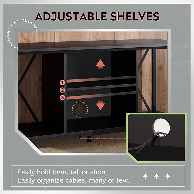 WLIVE TV Stand up to 45 Inch TV - Image 4