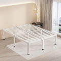 MAF 18 Inch King Size Bed Frame White by MAF