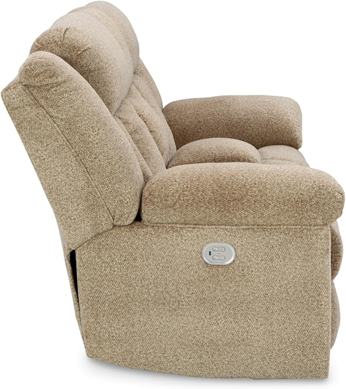 Signature Design by Ashley Tip-Off Classic Wall Hugger Power Reclining Loveseat - Image 9