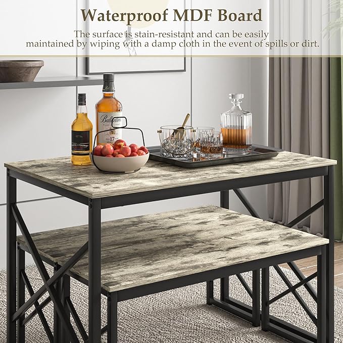 VECELO Kitchen Dining Table Set - Image 5