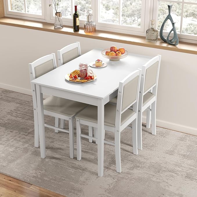 Giantex 5-Piece Dining Table Set - Image 4