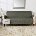 Great Bay Home Medallion Stitched Solid Furniture Protector Stain Resistant by GreatBayHome