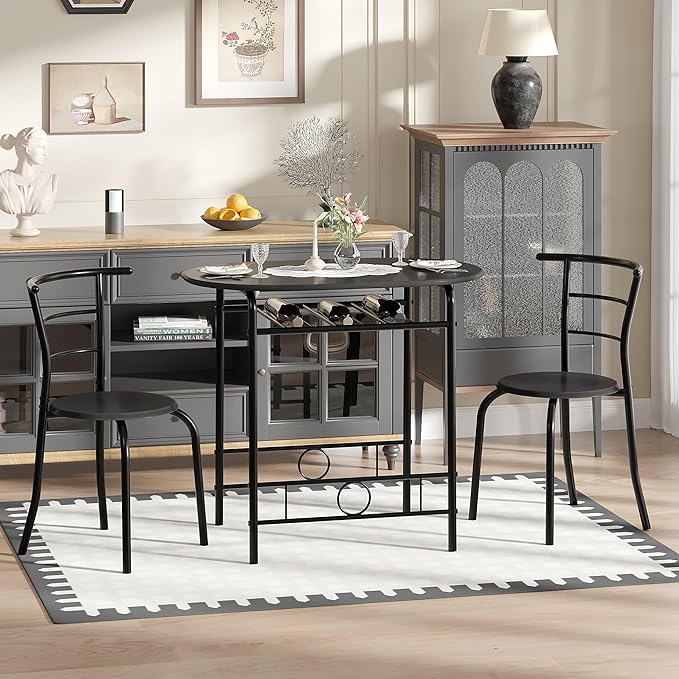 VECELO 3-Piece Dining Table Set - Image 7