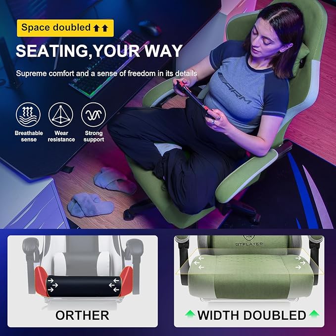 GTPLAYER Gaming Chair, Computer Office Chair - Image 3