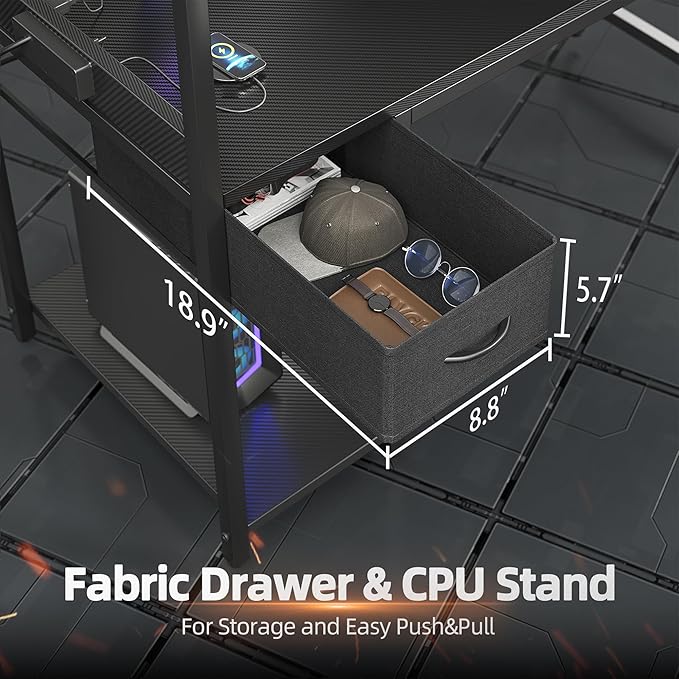 TIQLAB Gaming Desk 55 inch - Image 6